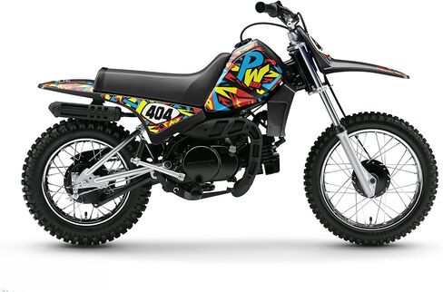 مجموعة الرسومات ل Yamaha PW 80 (1990-2008) SHATTER SERNAY SMOKE 16 MIL-DIRT BIKE CUSTRIAL RACING DECALS KITS ، NO-PLASTICS in Kuwait