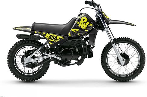 مجموعة الرسومات ل Yamaha PW 80 (1990-2008) SHATTER SERNAY SMOKE 16 MIL-DIRT BIKE CUSTRIAL RACING DECALS KITS ، NO-PLASTICS in Kuwait