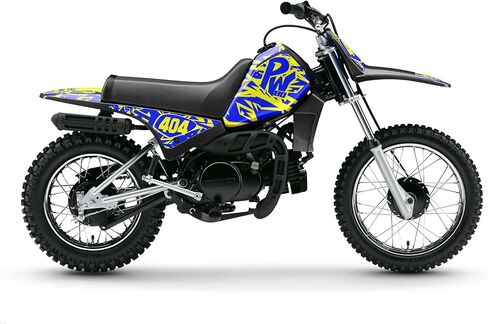 مجموعة الرسومات ل Yamaha PW 80 (1990-2008) SHATTER SERNAY SMOKE 16 MIL-DIRT BIKE CUSTRIAL RACING DECALS KITS ، NO-PLASTICS in Kuwait