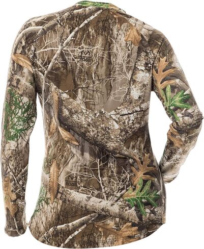 DOING SOMETHING GREAT (DSG Outerwear Women's Long Sleeve Camo Tech Hunting Shirts | Moisture Wicking in Kuwait