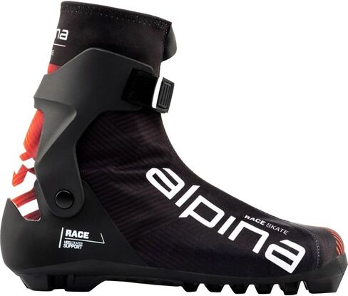 Alpina Race Skate Boot - 2022 Red/Black/White, 41.0 in Kuwait