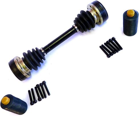 DTA VW20050 New Premium CV Axle (Drive Axle Assembly) Rear Left or Right Fits 1966-1979 Super Beetle, 1966-1968 Porsche 912. With Grease Tubes in Saudi Arabia