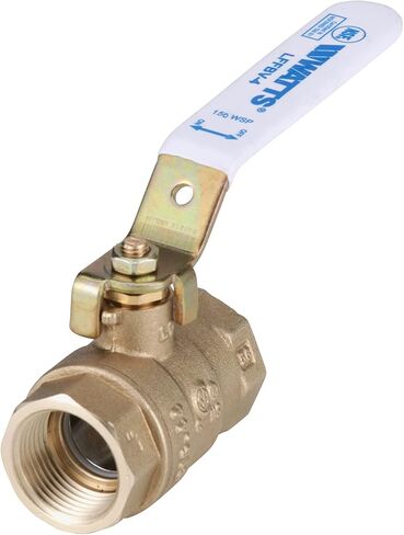 Watts LFFBV-4 Two-Piece Full Port Ball Valves, 2 Inch, Brass in Saudi Arabia