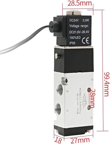 1PCS Solenoid Valve Multi-way Combination 4V110-06 Manifold Stations DC12V 24V AC220V With Fittings 5 port 2 position Solenoid Valves(4 Row 6mm fitting,DC12V) in Saudi Arabia