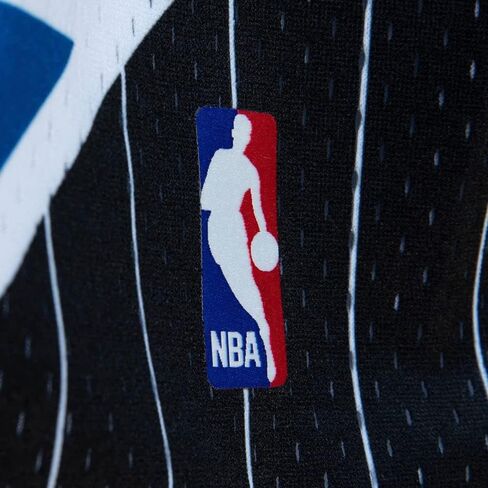 Mitchell & Ness Mens Fadeaway Swingman Shorts 1994 Basketball Athletic Comfort Technology - Black,Blue - Size L in Saudi Arabia