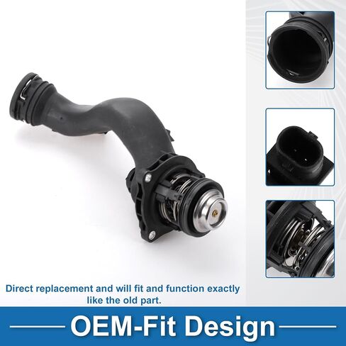 No.2782000615 Engine Coolant Thermostat Housing for Mercedes-Benz CL550 CLS550 E550 GL450 GL550 ML550 S550 SL550 CL63 4.7L 5.5L in Saudi Arabia