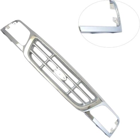 تجميع مصبغة Chrome تناسب Ford F150/F250 1999-2003 و Heritage F150 2004 مع إدراج قابل للطلاء in Saudi Arabia