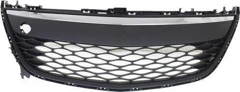 Garage-Pro Bumper Grille Compatible with Mazda CX-7 2010-2012 For Models Without Fog Light Holes Chrome Plastic Front MA1036121 in Saudi Arabia