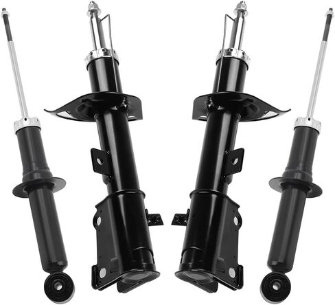 Full Set 4pcs Front Rear Shock Absorbers Fits 2009-2019 for Dodge Journey Shocks Struts with 339251 72509 339252 72510 72896 340093 Auto Shocks Gas Shocks Sets in Saudi Arabia