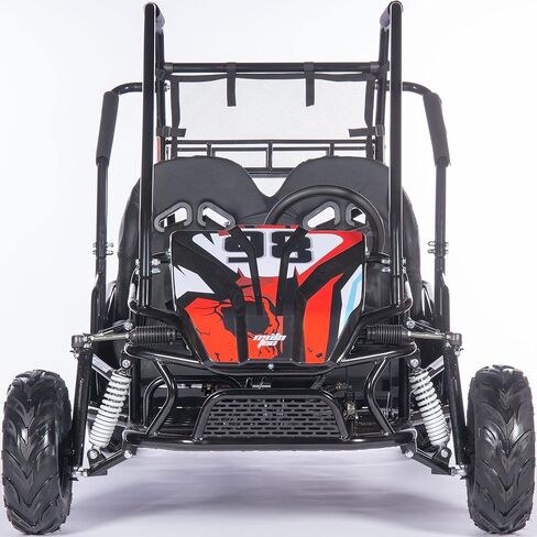 MotoTec Mud Monster XL 212cc 2 Seat Go Kart Full Suspension Red in Kuwait