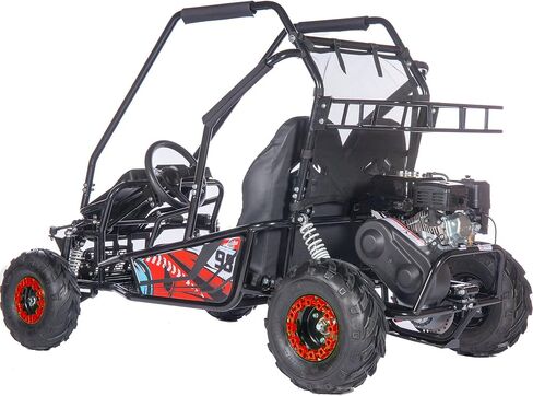 MotoTec Mud Monster XL 212cc 2 Seat Go Kart Full Suspension Red in Kuwait