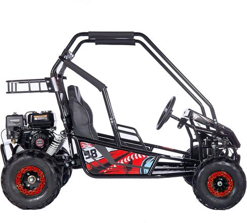 MotoTec Mud Monster XL 212cc 2 Seat Go Kart Full Suspension Red in Kuwait