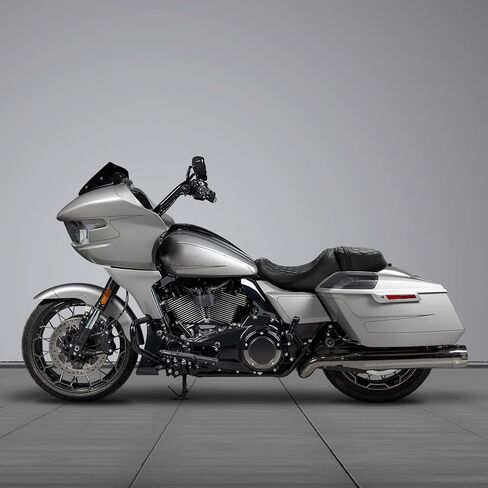 نسخة. راكب رايدر رايدر رايدر ومقعد المقعد المقعد المقعد المناسب لتجول هارلي 2023-2025 CVO Street Glide Flhxse ، CVO Road Glide Fltrxse | 2024-2025 شارع Glide Flhx ، Road Glide Fltrx ، و Fltrxstse in Kuwait