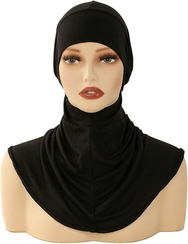 الحجاب Undercaps Cap Beanies Cap مع ربطة عنق غير قماشية تحت وشاح للنساء in Kuwait