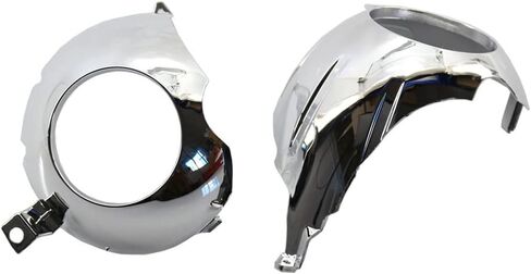 Chcury1 Headlight Bowl Cover Shell Front Lampshade Replace #63117182509 63117182510 for BMW E92 E93 M3 328i 335i 2006 2007 2008 2009, Left & Right Side in Saudi Arabia