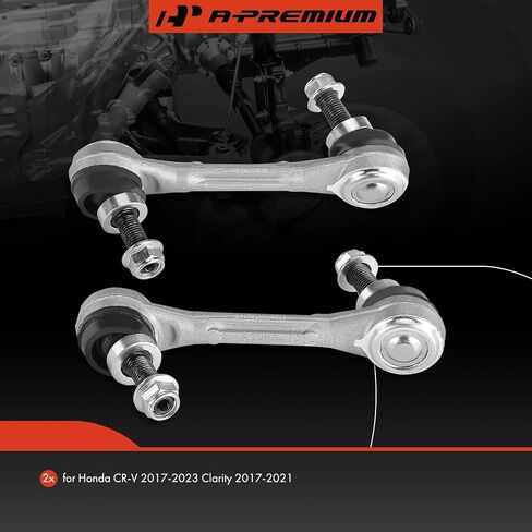 A-Premium 2 x Rear Sway Bar Links Stabilizer Bar Links, Compatible with Honda CR-V 2017-2023, Clarity 2017-2021 in Saudi Arabia