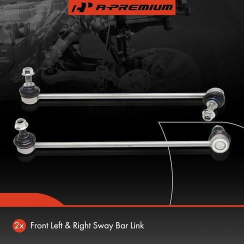 A-Premium 2 X Bront Sway Bar Links Bar Bar Bar ، متوافقة مع BMW X3 2011-2017 ، x4 2015-2018 in Saudi Arabia