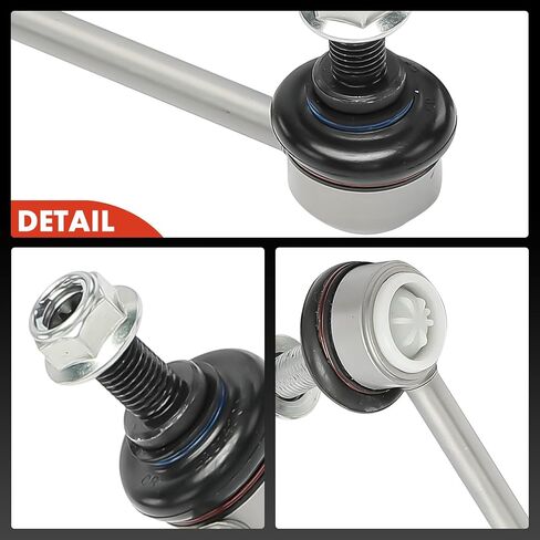 A-Premium 2 X Bront Sway Bar Links Bar Bar Bar ، متوافقة مع BMW X3 2011-2017 ، x4 2015-2018 in Saudi Arabia