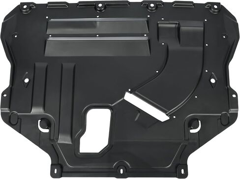 Hecasa Engine Splash Shield متوافق مع 2013-2019 Ford Escape 2015-2019 Lincoln MKC بديل لـ FO1228125 EJ7Z6P013A الأمامي تحت غطاء بلاستيكي أسود in Saudi Arabia