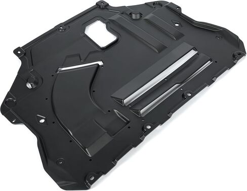 Hecasa Engine Splash Shield متوافق مع 2013-2019 Ford Escape 2015-2019 Lincoln MKC بديل لـ FO1228125 EJ7Z6P013A الأمامي تحت غطاء بلاستيكي أسود in Saudi Arabia