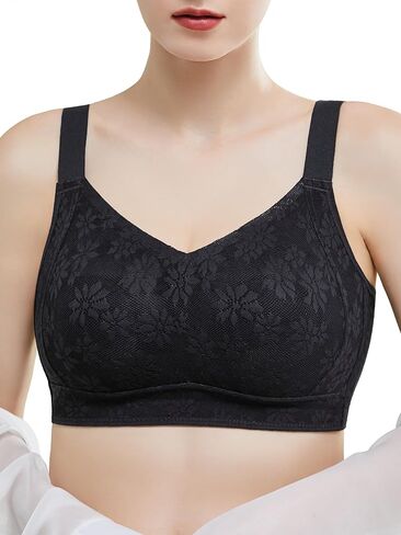 حمالات الصدر اللاسلكية للنساء ، تغطية كاملة من حمالات الصدر لا يوجد تحت الأسلحة اليومية صدرية مريحة صدرية مريحة in Kuwait