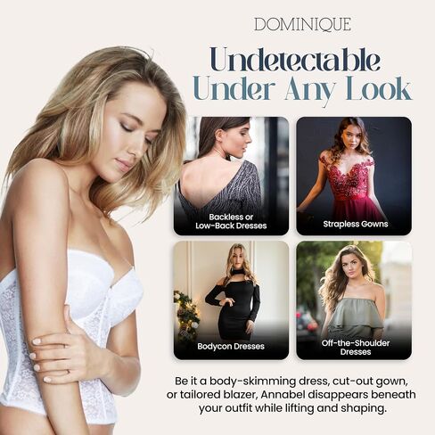 دومينيك أنابيل دانتيل الطويل برا برا #7749 - غطس الجبهة ، والرباطات القابلة للفصل -lingerie للنساء in Kuwait