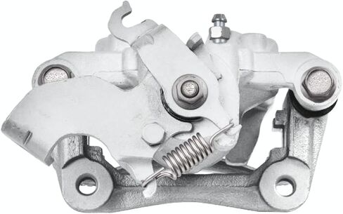 AutoShack Rear Left Brake Caliper Assembly with Bracket Replacement for 2014-2017 Kia Forte Koup 2014-2018 Forte5 2012-2017 Hyundai Veloster 2013-2017 Elantra GT 2.0L FWD Driver Side BC30465 in Saudi Arabia