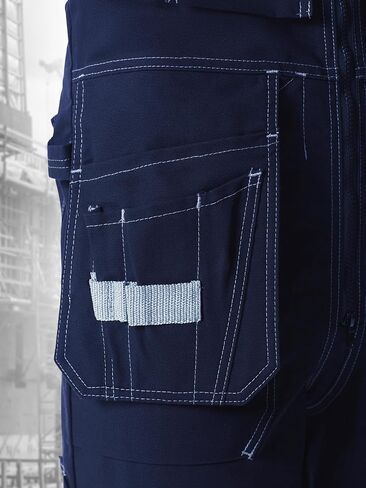 Men's Work Overalls UnionSpace – Durable Heavy Duty Bib Overalls with Reinforced Knees and Multi-Pocket Design in Saudi Arabia