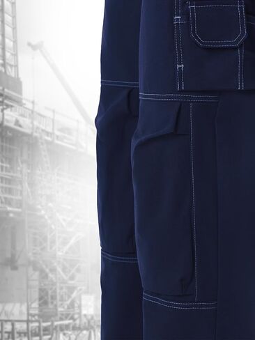 Men's Work Overalls UnionSpace – Durable Heavy Duty Bib Overalls with Reinforced Knees and Multi-Pocket Design in Saudi Arabia