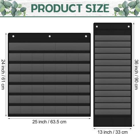 Ctosree 2 Pcs Classroom Monthly Calendar Pocket Chart with 71 Pocket Chart Cards, Daily Schedule Pocket Chart with 26 Double Sided Reusable Cards for Homeschool Preschool(Boho) in Saudi Arabia