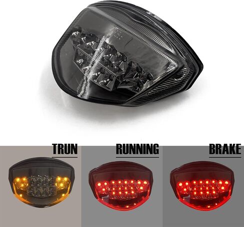 إشارات تحول فرامل الذيل بقيادة XKMT مع GSX-R GSXR 1000 2007 2008 الدخان [B00YWBX7F8] in Saudi Arabia