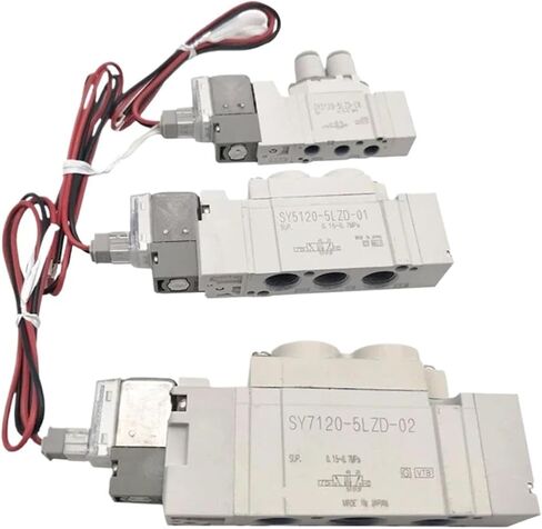 1PCS 5 Port Solenoid Valve Plug-in Type SY5120/5220/5320 SY5120-5LZE-01 SY5220-5D-C6 SY5220-5LZD-01(SY5320-5LZE-01) in Saudi Arabia
