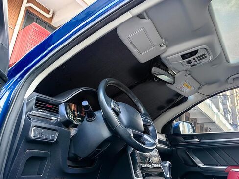 Xhring Windshield Sun Shade Sunshade for Dodge Ram 1500 2500 3500 2010-2024 2025 2026 2/4 Quad Quad Crew Mega Pickup Accessories ، Window Window Sun Shield in Saudi Arabia