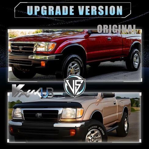 2 PCS Sequential Switchback LED الجانبية الجانبية المصباح الأمامي ضوء النهار للركض ل toyo-ta تاكوما 1996-2002 الاستبدال الوفير الأمامي مصباح أبيض النهار الجري تشغيل Amber LED in Kuwait