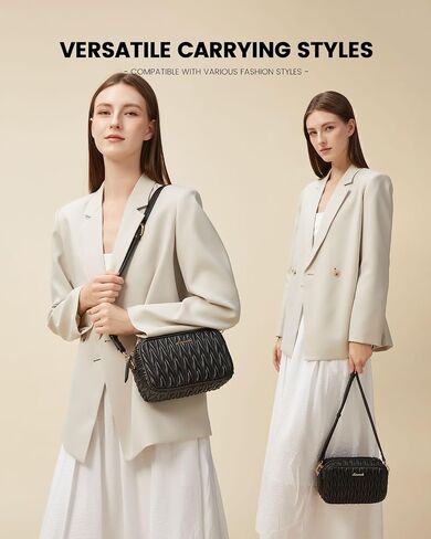 حقائب Crossbody مبطن LoveVook ، ومحفظة جلدية صغيرة عصرية ، ومحفظة كروس مع حزام قابل للتعديل للهدية in Saudi Arabia