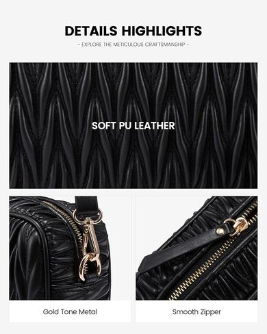 حقائب Crossbody مبطن LoveVook ، ومحفظة جلدية صغيرة عصرية ، ومحفظة كروس مع حزام قابل للتعديل للهدية in Saudi Arabia