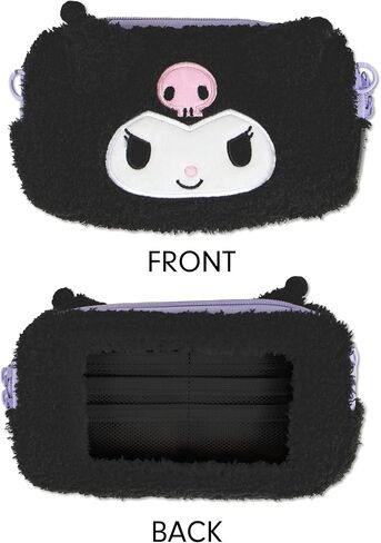 Sonix x Sanrio Plush Phone Wallet - Fuzzy Character Crossbody Bag, Furry Phone Bag, Universal Smartphone Purse - Hello Kitty in Kuwait