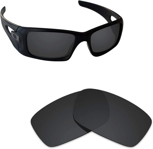Alphax Polarized Replacement Lenses for Oakley Crankcase OO9165 Sunglasses- Options in Saudi Arabia