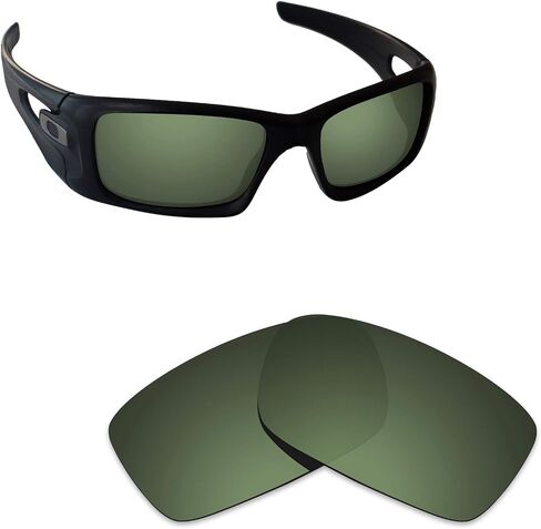 Alphax Polarized Replacement Lenses for Oakley Crankcase OO9165 Sunglasses- Options in Saudi Arabia