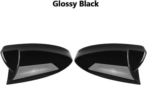 Car Side Rearview Mirror Cap Wing Mirror Cover Carbon Fiber for Renault Megane 4 MK4 2016 2017 2018 2019 2020 Car Accessories(Carbon Fiber Black) in Saudi Arabia