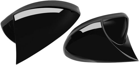 Car Side Rearview Mirror Cap Wing Mirror Cover Carbon Fiber for Renault Megane 4 MK4 2016 2017 2018 2019 2020 Car Accessories(Carbon Fiber Black) in Saudi Arabia