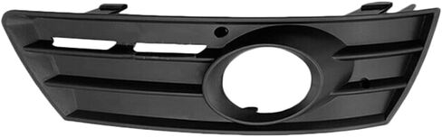 Front Bumper Fog Light Grille for Volkswagen CC 2008 2009 2010 2011 2012 3C8853665C 3C8853666C(Black-Left) in Saudi Arabia