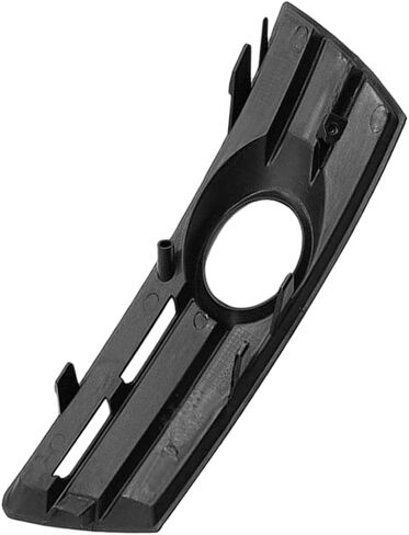 Front Bumper Fog Light Grille for Volkswagen CC 2008 2009 2010 2011 2012 3C8853665C 3C8853666C(Black-Left) in Saudi Arabia
