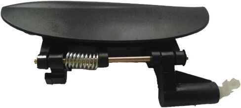 Car Front Exterior Outside Door Handles Left/Right Black for Hyundai Atos Amica Sanatro Inokom 1997-2005 82650-02100 82660-02100(Black-Front Right) in Saudi Arabia