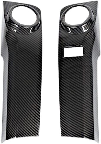 Carbon Fiber Center Console Air Conditioning Switch Panel Decoration Cover Trim for Toyota 4Runner 2010-2019 Interior Accessory in Saudi Arabia