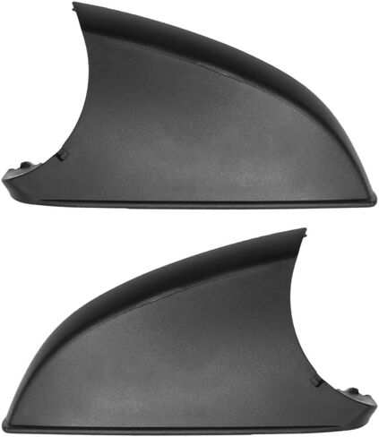 Car Wing Mirror Shell Housing Cap Side Door Rearview Lower Cover for Mercedes-Benz A/B/C/E/S/Class W204 212 221 GLA GLK(Black-Left) in Saudi Arabia