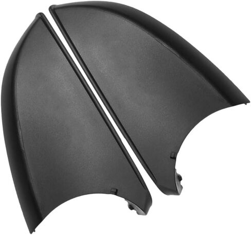 Car Wing Mirror Shell Housing Cap Side Door Rearview Lower Cover for Mercedes-Benz A/B/C/E/S/Class W204 212 221 GLA GLK(Black-Left) in Saudi Arabia
