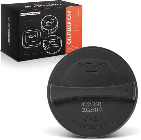 A-Premium Engine Oil Filler Cap Oil Cap Compatible with Hyundai Elantra, Sonata, Santa Fe, Accent, Tucson, Genesis, Veloster, Kona & Kia Soul, Optima, Sorento, Forte, Sportage, Rio, Sedona, Telluride in Saudi Arabia