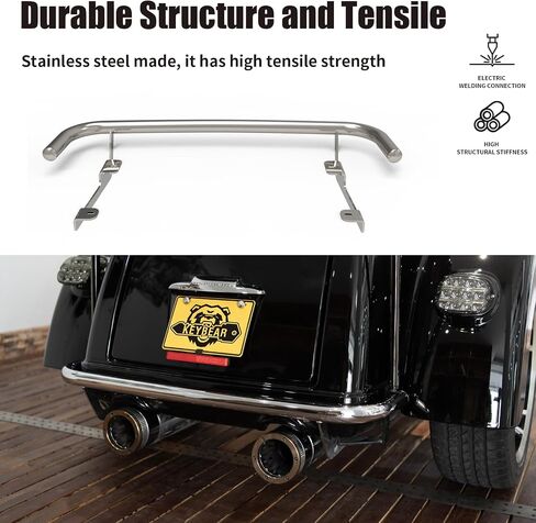 استبدال بار هارلي ديفيدسون تحطم الطائرة الخلفية للفترة 2009-2024 Triglide/2020-2022 CVO Tri Glide Guide in Kuwait