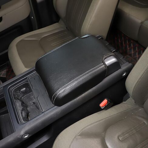 HappyHorse Car Armrest Cover Box Cover متوافق مع Land Rover Defender 90 110 130 2020-2025 ， Center Console PAD CONDERPARTING RACKREST ARMS COVER COVER INVILION in Kuwait